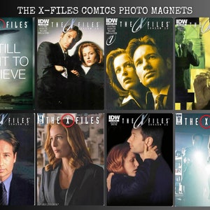 Akte X Magnete Comics Fotohüllen NEUE DESIGNS! Mulder Scully