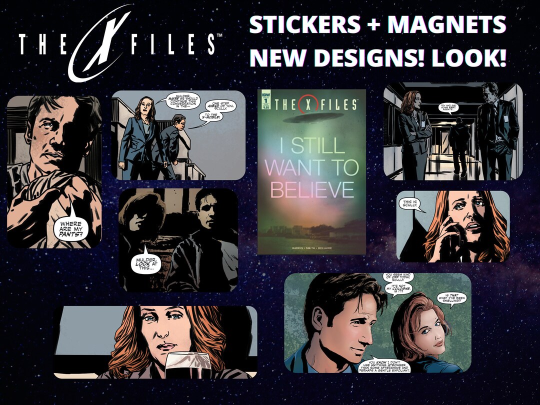 XFILES Stickers NEW Etsy Australia
