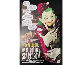 JOKER 11x17 Print Batman SIGNED!