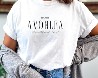 Anne of Green Gables Avonlea Shirt LM Montgomery Gifts Anne Shirley TShirt Gifts For Bookworms Literary Light Academia Bookish Tee