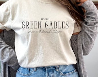 Anne of Green Gables Shirt LM Montgomery Gifts Anne Shirley TShirt Librarian Gifts For Bookworms Literary Light Academia Shirts Bookish Tee