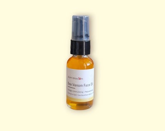 Organic BEE VENOM ANTIOXIDANT Coenzyme Q10 Sea Buckthorn Berry Chia Camellia Jojoba Jasmine Facial Oil