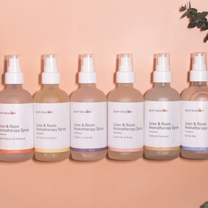 AROMATHERAPIE RAUMSPRAY / Natürliche Lufterfrischer / Raum Leinen YogaMatte Spray / Ätherische Öle