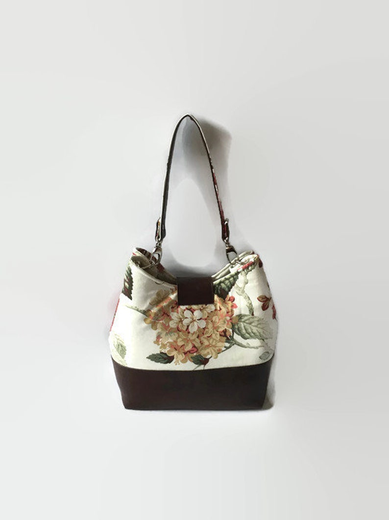 Fabric Shoulder Bag Floral Handbag Handmade Bag Etsy UK