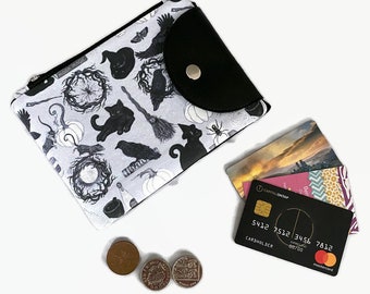 Grey Witch Theme Ladies Wallet