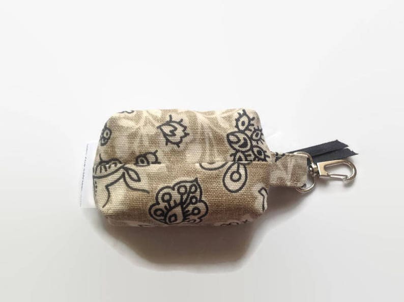 Boxy Pouch Coin Purse Zipper Pouch Key Pouch Earphone Holder