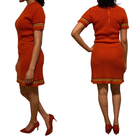 1960s HELEN HARPER CHUNKIE knit mini - Gem