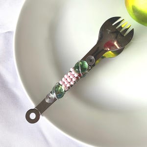 Ice tongs for cocktails, beaded serving tongs, tongs for your buffet, small salad tongs, appetizer serving tongs