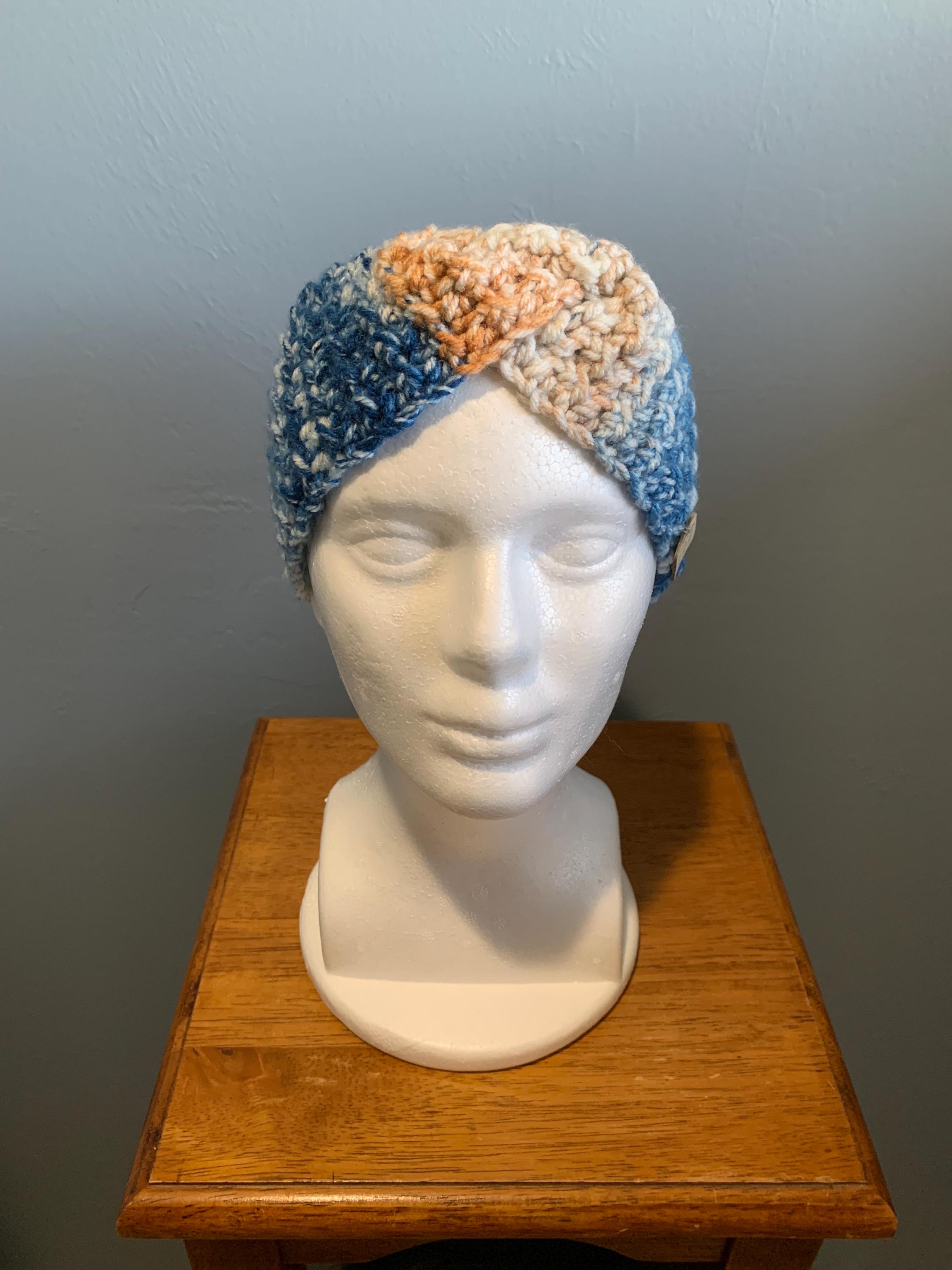 Learn How to Crochet a Twisted Front Headband - MJ's off the Hook Designs