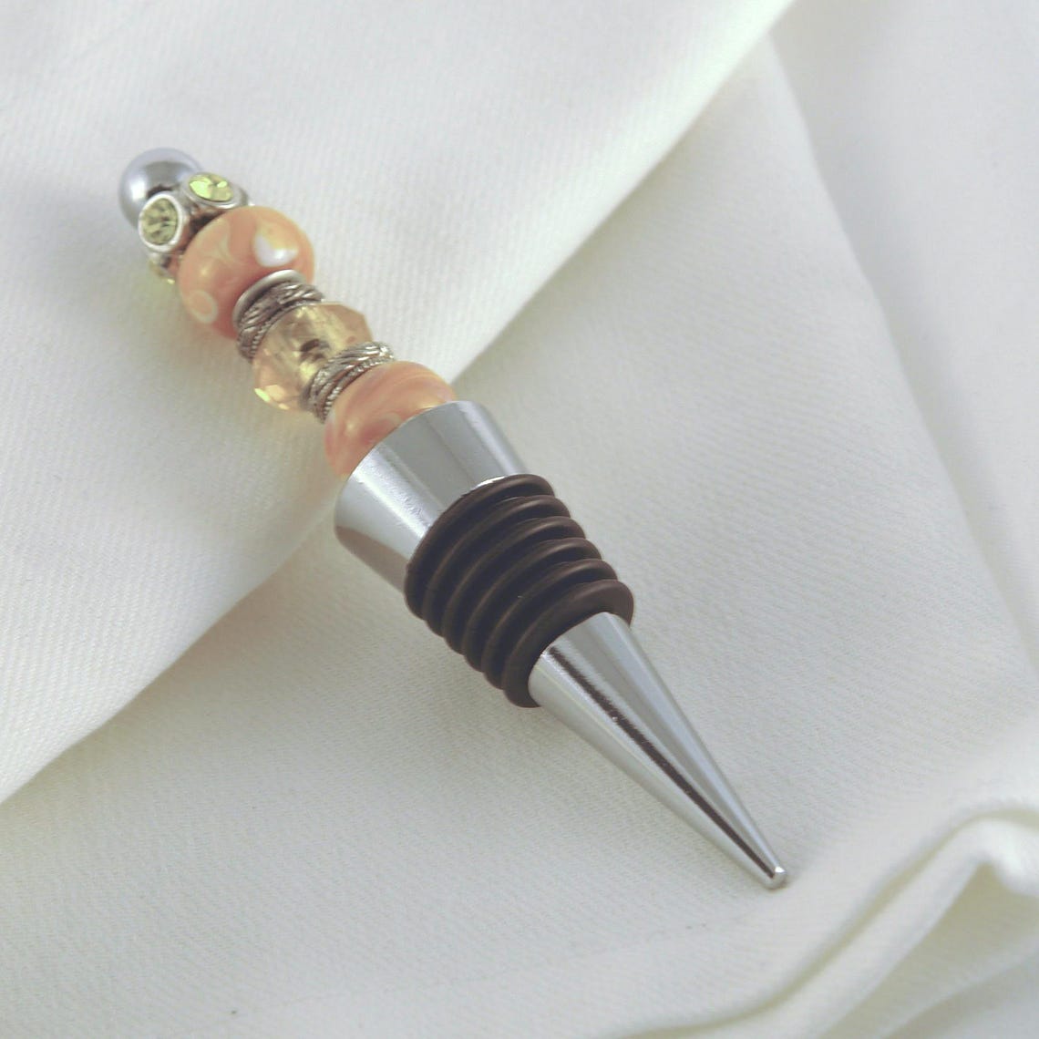 Beaded Wine Stopper