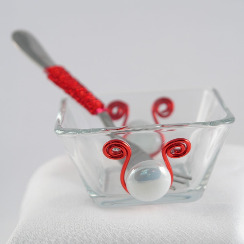 Enhance your table with Handmade Condiment dish decor