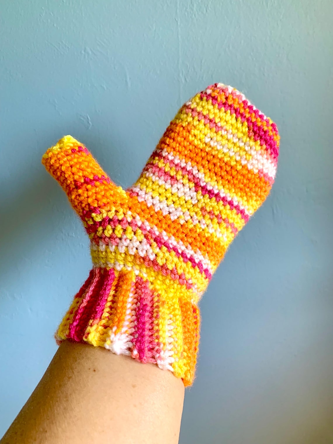 Handmade Chunky Knit Mittens