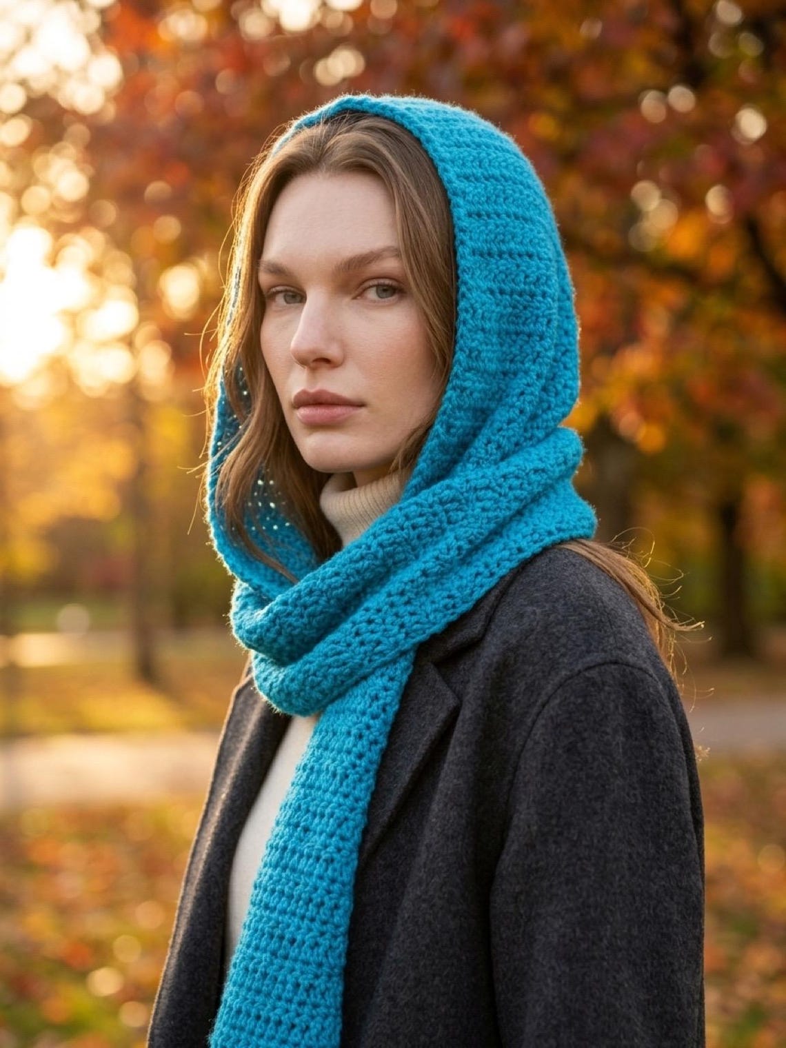 Azure Horizon Artisanal Wrap 