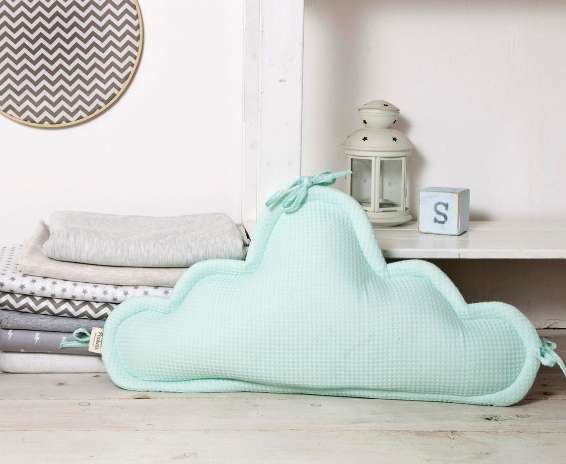 Personalized cloud pillow bedding nursery cradle/ crib Etsy