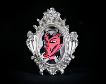 Diablo Tiny Demon Framed Print