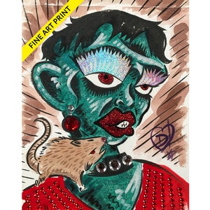 Fagenstein Fine Art Print by Disasterina