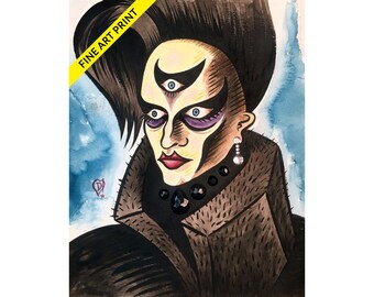 Felony Dodger Fine Art Print by Disasterina