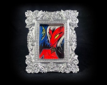 Infernal Order - Tiny Demon Framed Print