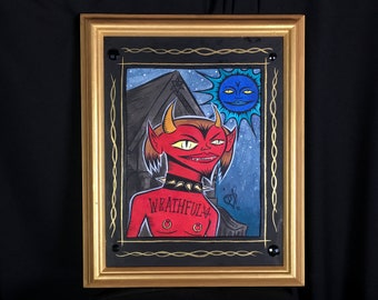 Androgydemon iracundo - Pintura de Disasterina