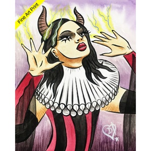 Ave Rose by Disasterina - Fine Art Print