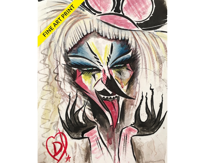 Abhora Fine Art Print by Disasterina image 1