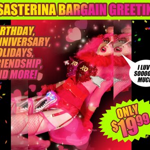 Disasterina Bargain Greeting image 1