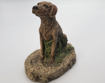 Labrador Retriever, Cold Cast Bronze Figurine, Aus-Ben Studio