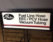 GATES Automotive Gas Station Advertising Display Rack Gates Belts Hoses Service Station Automotiv