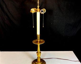 Virginia Metalcrafters Brass Table Lamp: Colonial Williamsburg