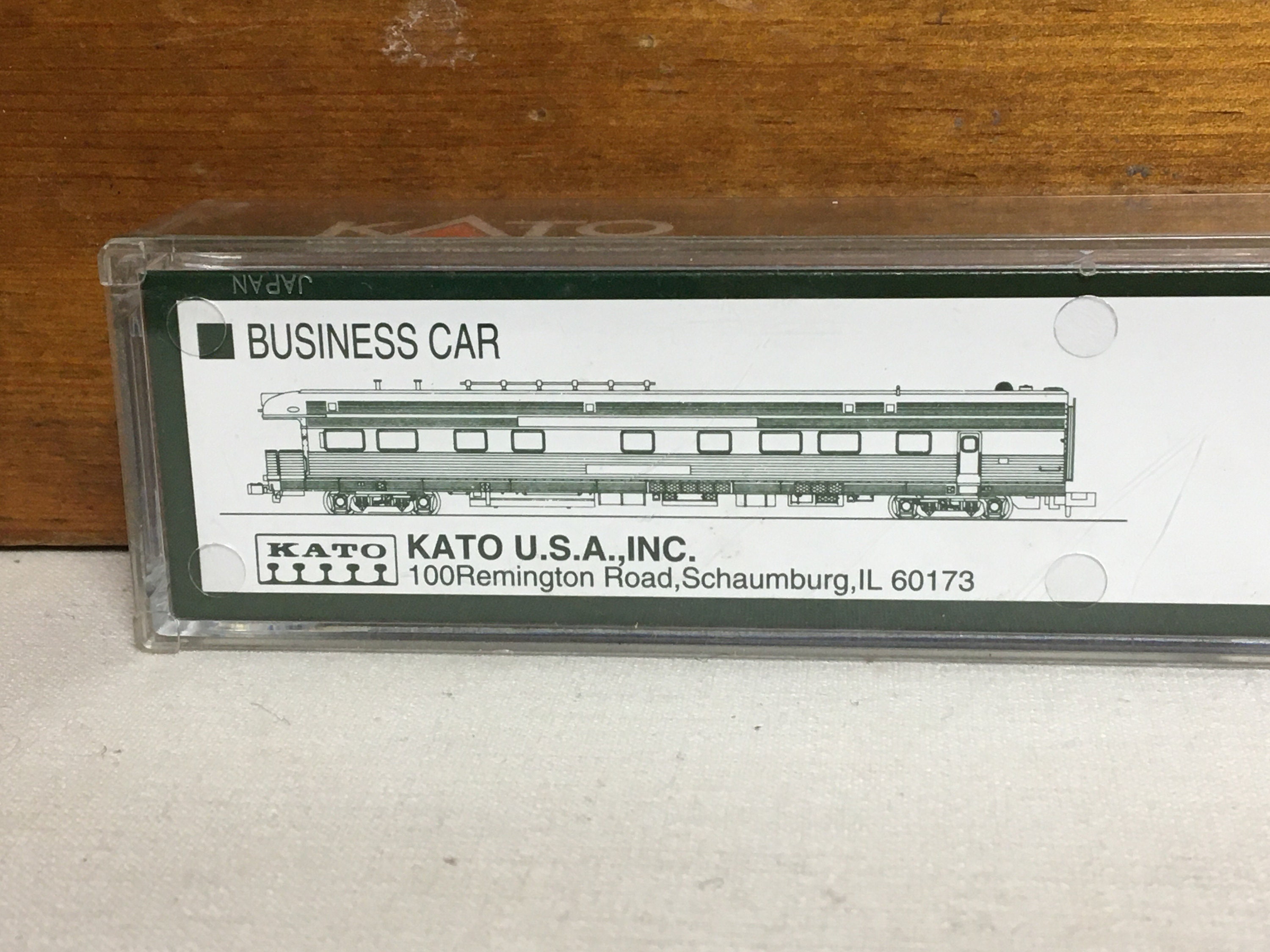 KATO N Scale Train Business Car NOS in the Original Box, Undercoated