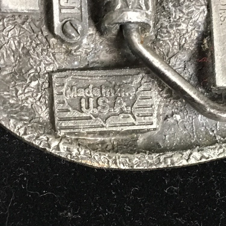 Operation Desert Storm Belt Buckle, 1991, The Great American Buckle Co