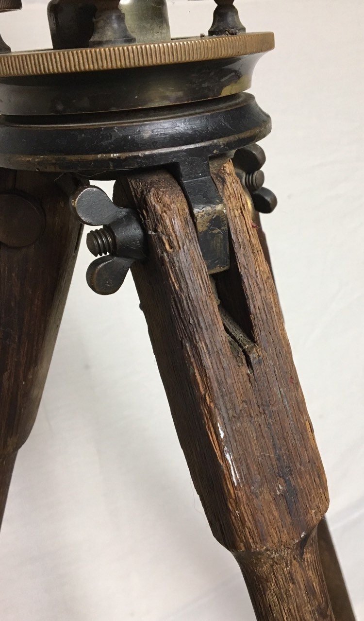 Warren Knight Sterling Surveyor's Transit Model 1038 with Original