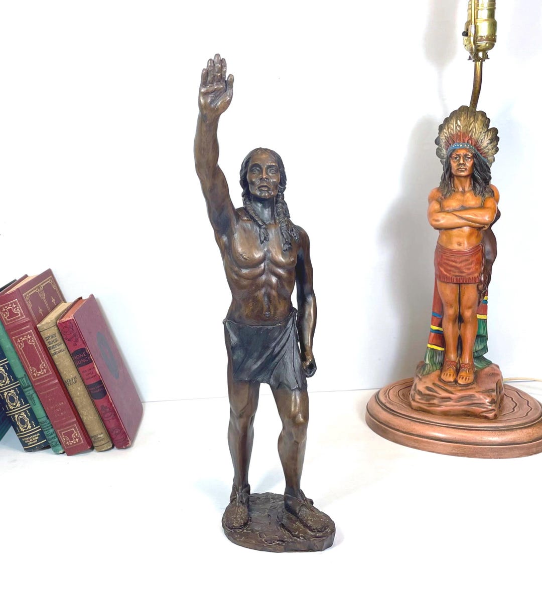 Gregory Perillo, Native American Statue 
