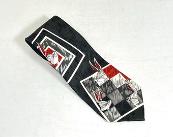 Bugs Bunny, Looney Tunes Mania Tie, 1993 Polyester