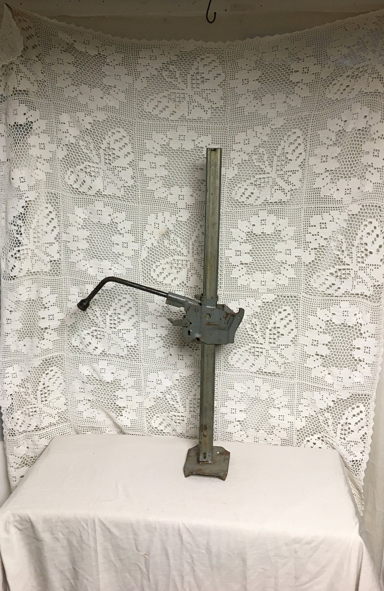 Vintage 1970's Car Bumper Jack, Rat Rod, Automobile Jack, Patent 3163925