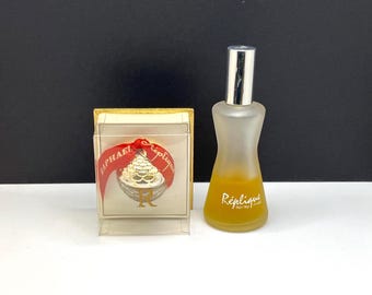 Raphael Replique "Pomme de Pin" / Pinecone Lalique Bottle (empty), Parfum Spray (partial)