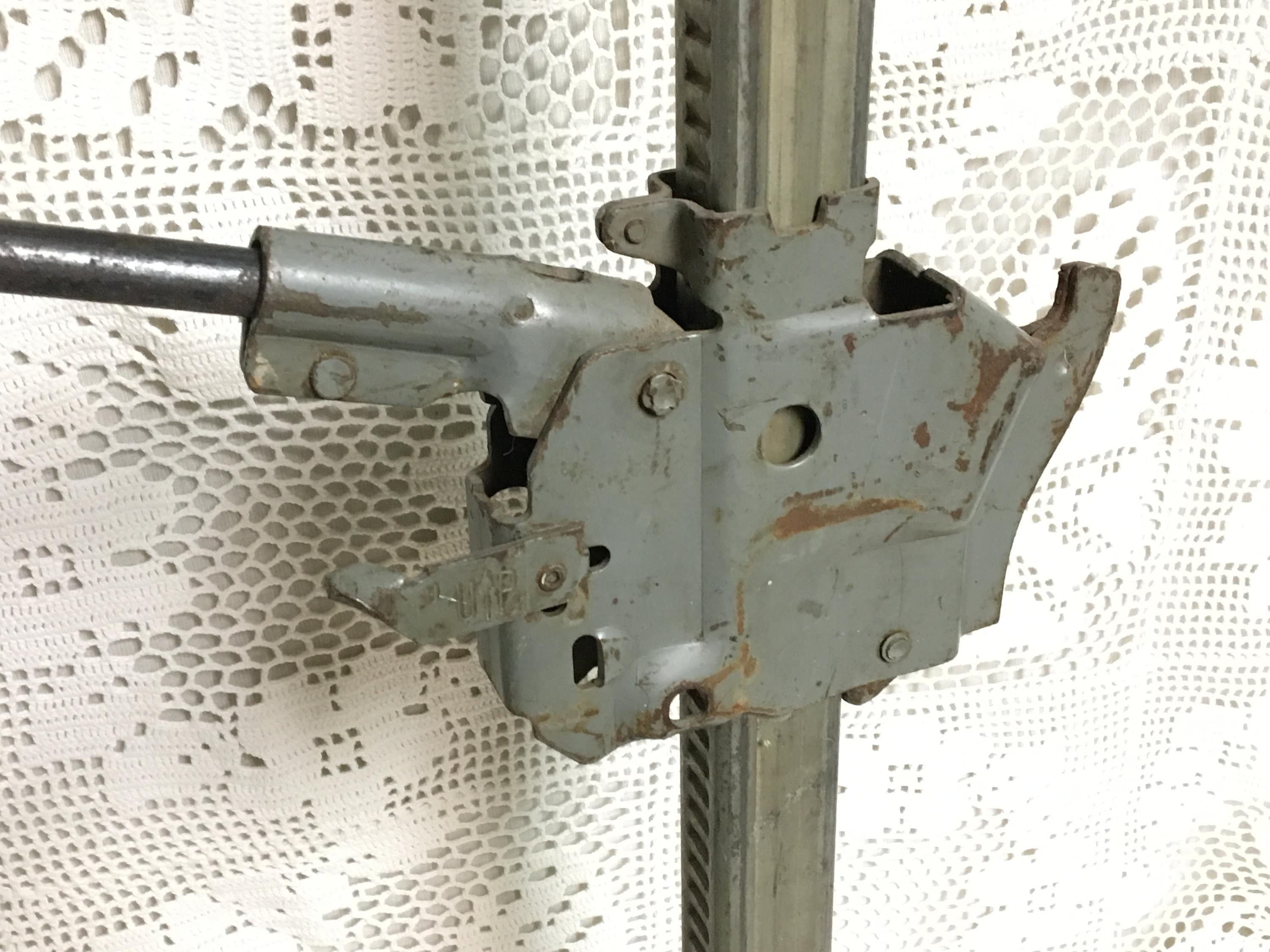 Vintage 1970's Car Bumper Jack, Rat Rod, Automobile Jack, Patent 3163925