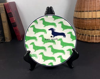 Kate Spade New York, Lenox, Wickford, Dachschund Tidbit Plate, Trinket Dish