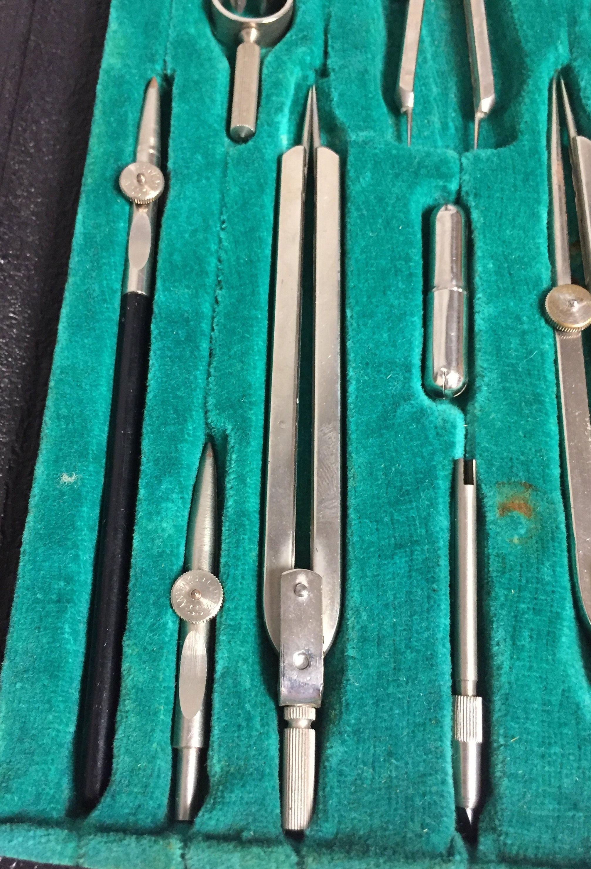 COMPASS Drafting Tools, Germany Drafting Tool Set with Case, Caliper