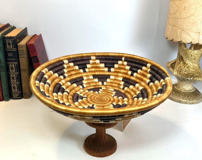 Featured listing image: Rwanda Partners Basket Co, Woven, Coiled Agaseke Basket