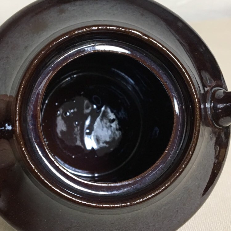 Little Brown Teapot, Made in Occupied Japan, Lusterware, Tea for One