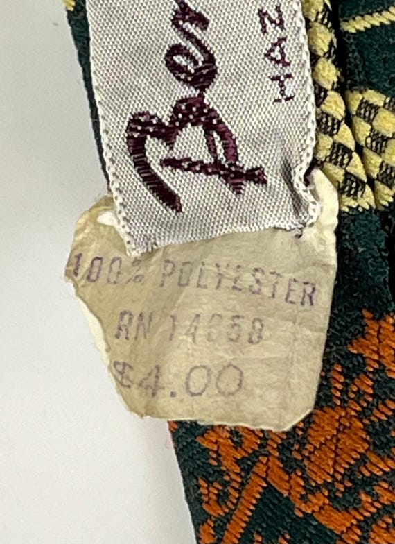Mid Century Polyester Neckties, 2 - image 9