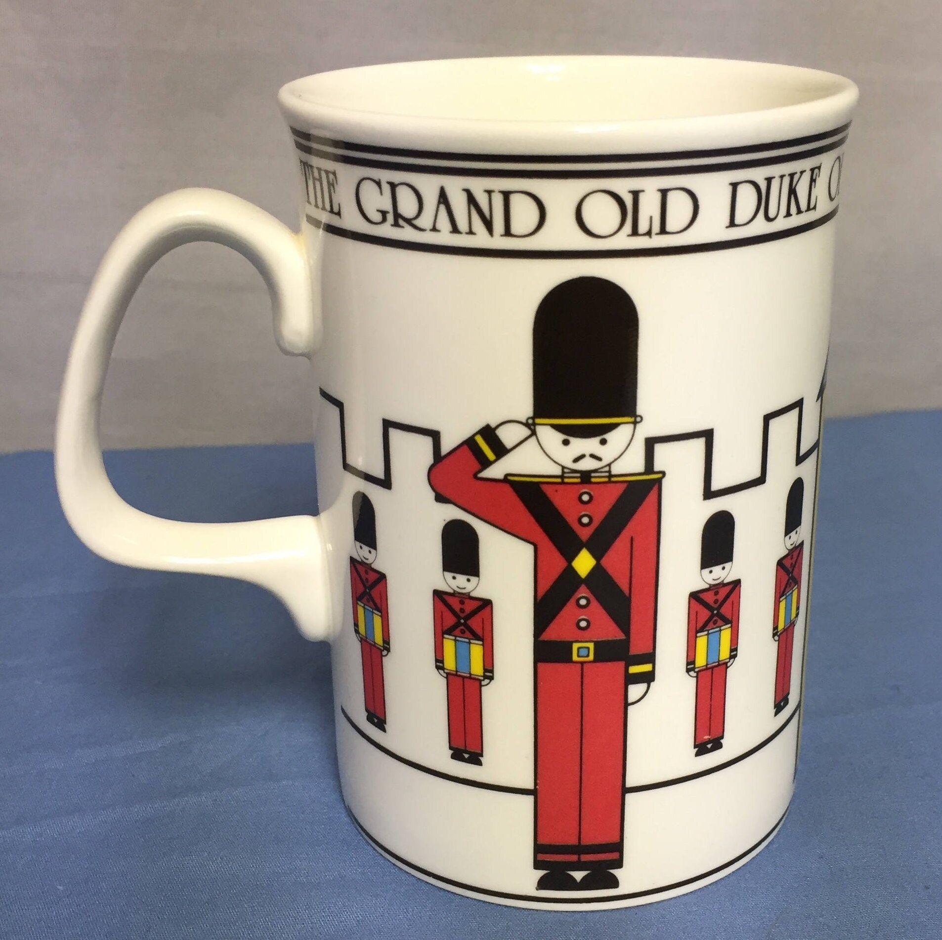 Barbecco Parallel, Fine Bone China Mug, Grand Old Duke of York Mug