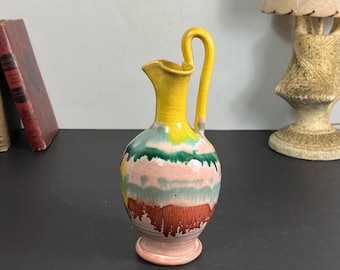 C.C. Cole Rebekah Jug, North Carolina Pottery Pitcher