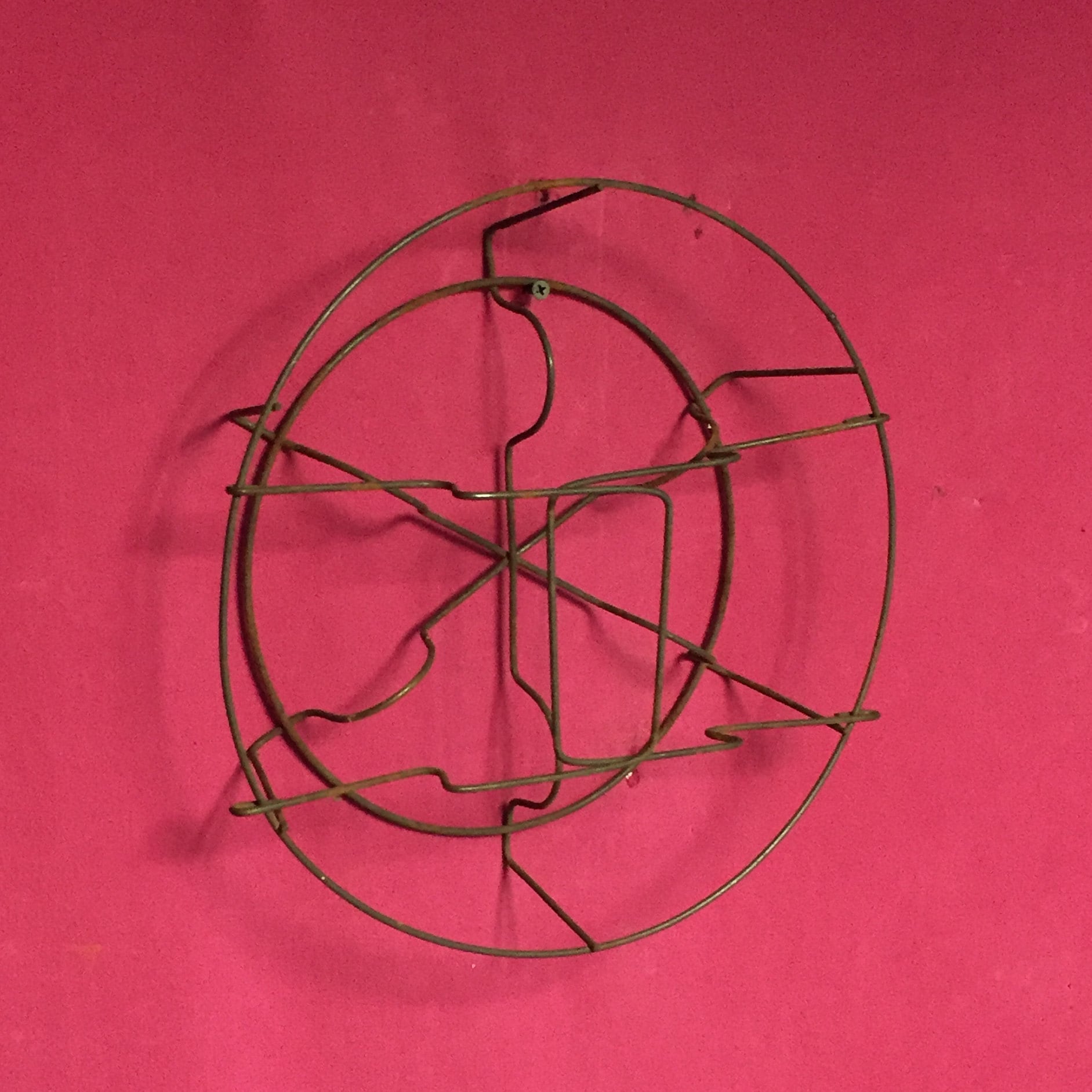 Vintage Wire Canning Rack Basket, 8 Jar Canner Rack Primitive, Rustic, Farmhouse, Cabin Ranch