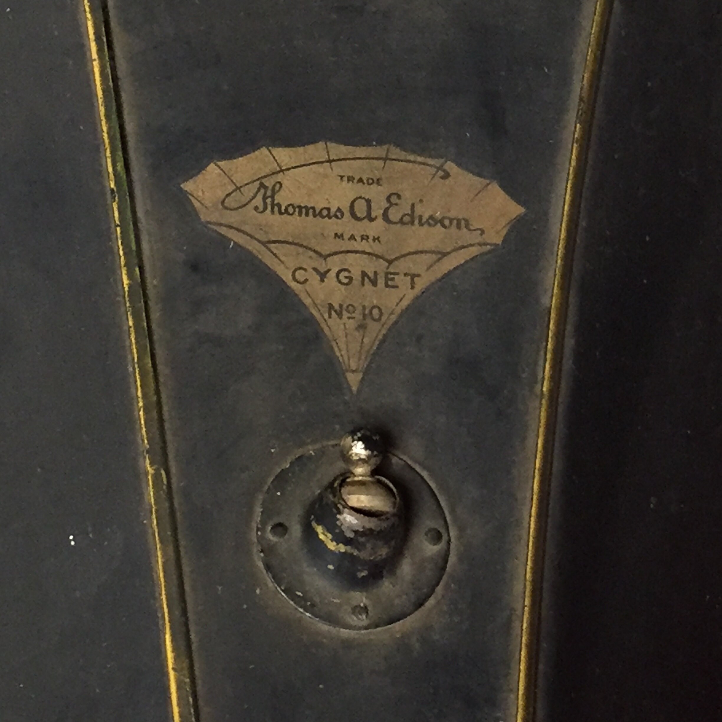 RESERVED For JEFF Antique Thomas A Edison, No 10, Phonograph