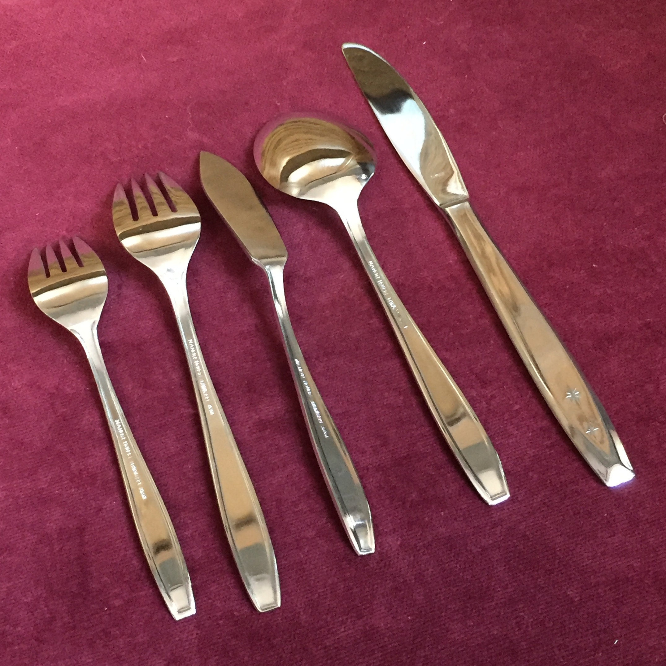 Manor House, Stainless Steel Flatware, Silverware, Made in Japan, Manor