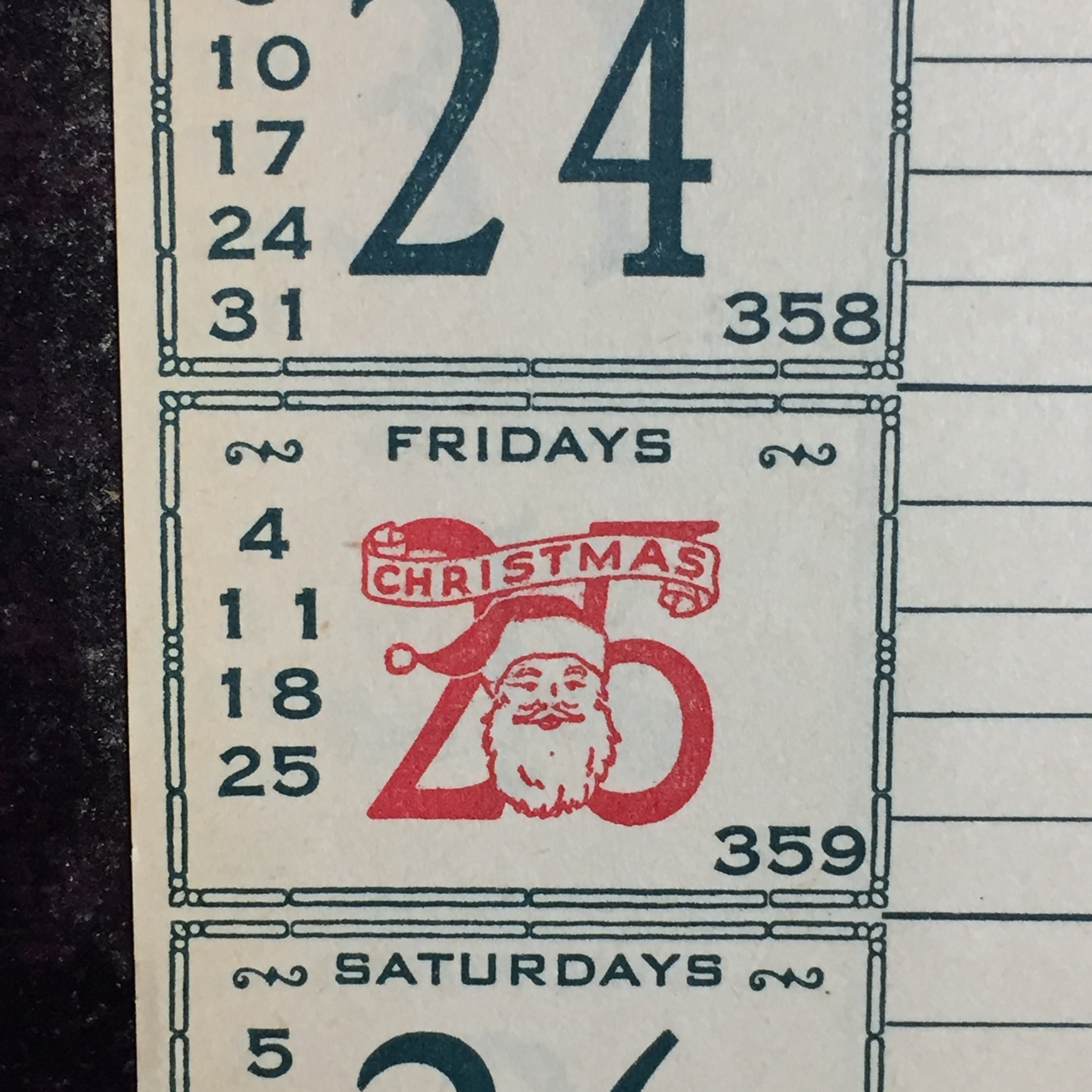 1940's Exide Batteries Advertising Calendar Memo Pad, Automotive