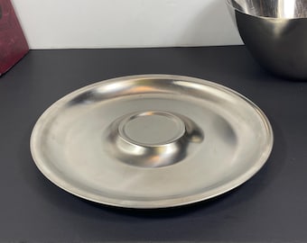 Kalmar 18/8 Stainless Steel, Round Tray, Made in Denmark