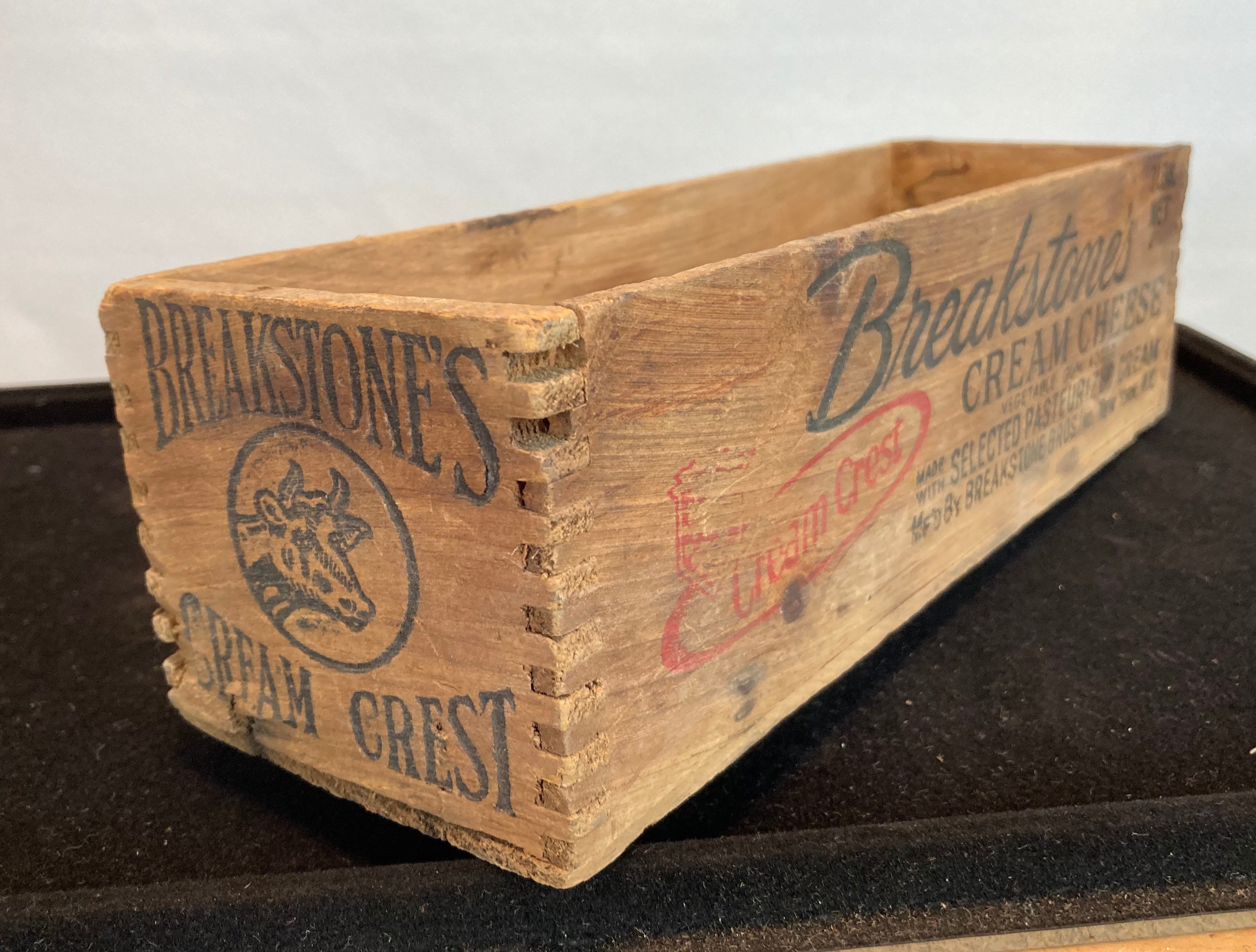 Vintage Kraft Cheese Box 5 Lb. Circa 1940's 